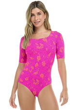 Body Glove Women's Puako Kat Short Sleeve Paddle Suit
