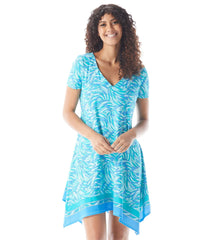 Beach House Delray Scarf Hem T- Shirt Dress