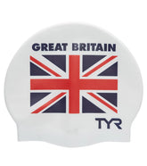 TYR Great Britain Silicone Swim Cap