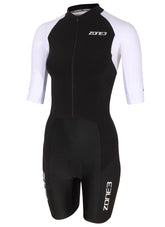 Zone3 Women's Lava Long Distance Full Zip Short Sleeve Trisuit