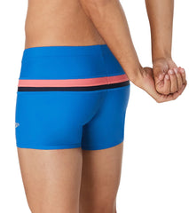 Speedo Men's Splice Square Leg Swimsuit