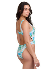 JOLYN Women's Catherine French Cut One Piece Swimsuit