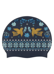 Sporti Cozy Hanukkah Silicone Swim Cap