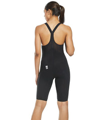 Speedo Women's Fastskin LZR Pure Valor Closed Back Kneeskin Tech Suit Swimsuit