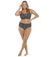 Body Glove Women's Abloom Aro Crop Bikini Top