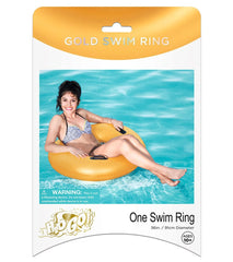 Wet Products Gold Inflatable Swim 36" Tube with Handles