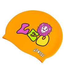 Sporti Groovy Zodiac Leo Silicone Swim Cap