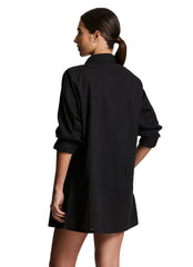 Lauren Ralph Lauren Women's Cotton Logo Embroidered Cover Up Shirt