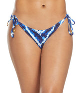 Tommy Bahama Tide Stripe Mitered Reversible String Bikini Bottom