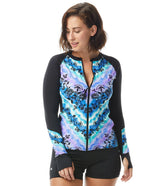 Beach House Women's Tie Dye For Ava Longsleeve Rashguard