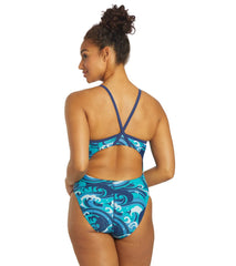 Sporti Great Wave Thin Strap One Piece Swimsuit