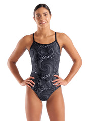 Arena Women's Fireflow Lightdrop Back One Piece Swimsuit