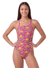 Sporti Sunny Bloom Micro Back One Piece Swimsuit (26-40)