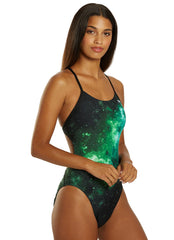TYR Women's Starborne Cutoutfit Durafast Elite One Piece Swimsuit