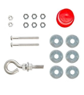 Competitor White Wheel Hardware
