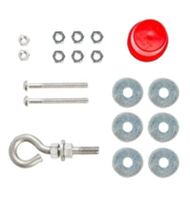 Competitor White Wheel Hardware