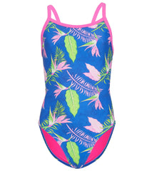 Sporti Hawaiian Thin Strap One Piece Swimsuit Youth (22-28)