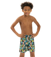 Dolfin Boys' Hang Tight Printed Swim Trunk (Little Kid)