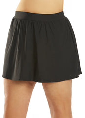 Miraclesuit Plus Size Solid Swim Skirt