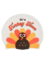 Sporti Turkey Time Silicone Swim Cap