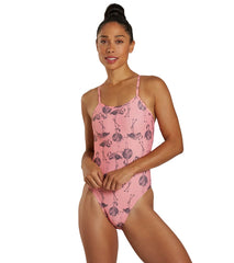 JOLYN Women's Brandon 2 Papaya Flammy One Piece Swimsuit