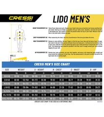 Cressi Men's 2mm Lido Short Sleeve Springsuit Wetsuit