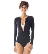 Beach House Women's Sunblock Color Block Sculp Two Piece Swimsuit