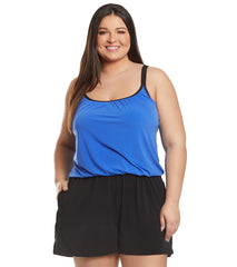 Maxine Plus Size Swim Romper