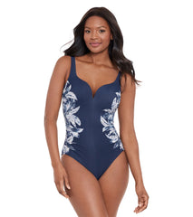 Miraclesuit Women's Tropica Toile Temptress One Piece Swimsuit