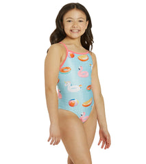 Sporti x Alex Walsh Pool Party Thin Strap One Piece Swimsuit Youth (22-28)