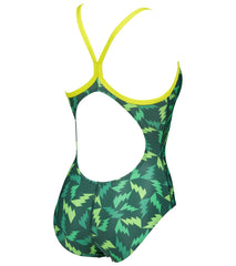 Arena Women's Lightning Colors Light Drop Back One Piece Swimsuit