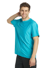 Sporti Men's S/S UPF 50+ Relax Fit Swim Shirt