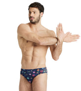 Arena Men's Drew Kibler Space Aliens Brief Swimsuit