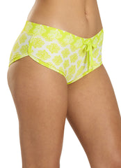 Sporti Active Coral Bloom Cheeky Boyshort Swim Bottom