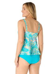 Beach House Women's Sweet Life Pique Underwire Willow Tankini Top