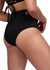 JOLYN Women's Janna Solid High Waist Bikini Bottom