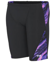 TYR Boys' Cadence Blade Splice Jammer Swimsuit