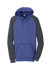 District Unisex Lightweight Fleece Raglan Hoodie