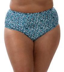Dolfin Aquashape Women's Printed High Waisted Bikini Bottom