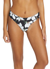 Volcom Women's Print Midnight Lily Cheeky Bikini Bottom