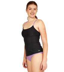 Speedo Women's Strappy Scoopneck Tankini Top