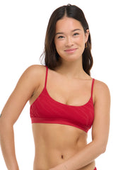 Body Glove Women's Scarlet Aro Spaghetti Straps Bralette Bikini Top