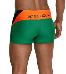 Speedo Men's Splice Square Leg Swimsuit