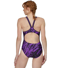 Dolfin XtraSleek Eco Women's Sliver DBX Back One Piece Swimsuit