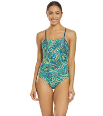 Sporti Jungle Flora Micro Back One Piece Swimsuit
