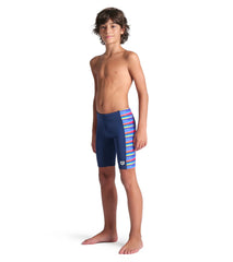 Arena Boys' Racing Stripe Jammer Swimsuit (Little Kid, Big Kid)