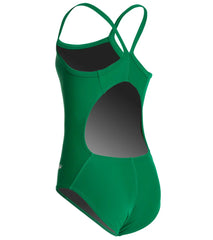 Dolfin Xtra Life Lycra Solid Youth V-2 Back One Piece Swimsuit