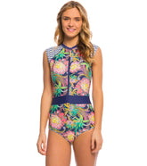 Body Glove Breathe Women's Wanderer Stand Up Cap Sleeve One Piece Swimsuit