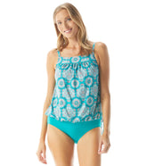 Beach House Women's Mystic Medallion Audrey Blouson Tankini Top