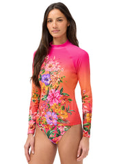 Johnny Was Women's Kairi Long Sleeve Surf Shirt